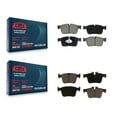 thumbnail image 1 of CMX Front Rear Ceramic Brake Pads Kit for Car Jaguar Land Rover Range Velar XE F-Pace XF I-Pace KCX-100585, 1 of 9