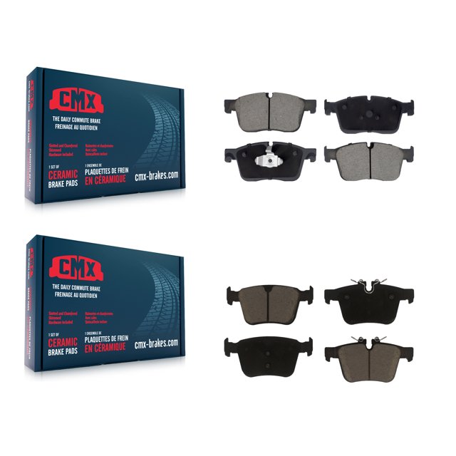 CMX Front Rear Ceramic Brake Pads Kit for Car Jaguar Land Rover Range Velar XE F-Pace XF I-Pace KCX-100585