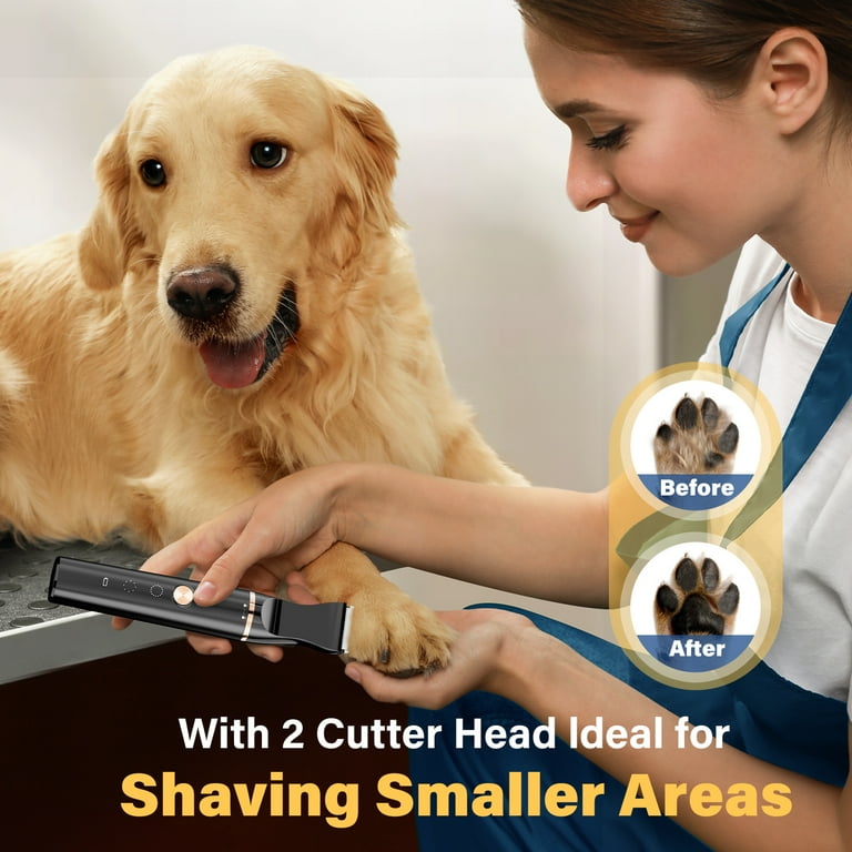 Oneisall Dog Grooming Kit with Waterproof Cordless Clippers