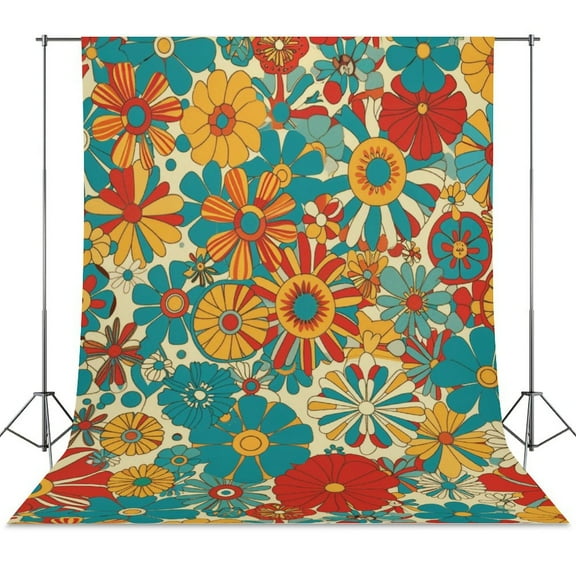 Nostalgic Vintage Floral Backdrops for Photography Kids Adult Photo Booth Video Shoot Vinyl Studio Prop