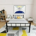 thumbnail image 6 of Emiosmt 14 in with Headboard and Footboard Metal Platform Bed Frame, Twin, 6 of 8