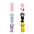 thumbnail image 1 of Protective Case Silicone Pencil Cap Cartoon Cat Paw Pencil Tip Protector for Wooden Pencils Extend Usage Time Reduce Waste Stress Relief Classroom Rewards, 1 of 8