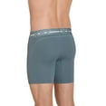thumbnail image 3 of Jockey Sport Men's Silver Microfiber 7.5" Boxer Brief, 3 of 4