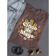 thumbnail image 3 of Cinco De Mayo Churros Festive Celebration Design Women's T-shirt, 3 of 4