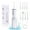White, variant on Cordless Water Flosser 300ml, IPX7 Waterproof Oral Irrigator with 5 Cleaning Modes & 5 Tips, Rechargeable Dental Flosser for Teeth Care, Home & Travel - White