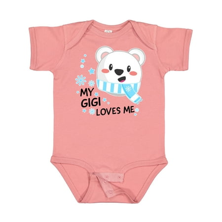 

Inktastic My Gigi Loves me- polar bear Boys or Girls Baby Bodysuit