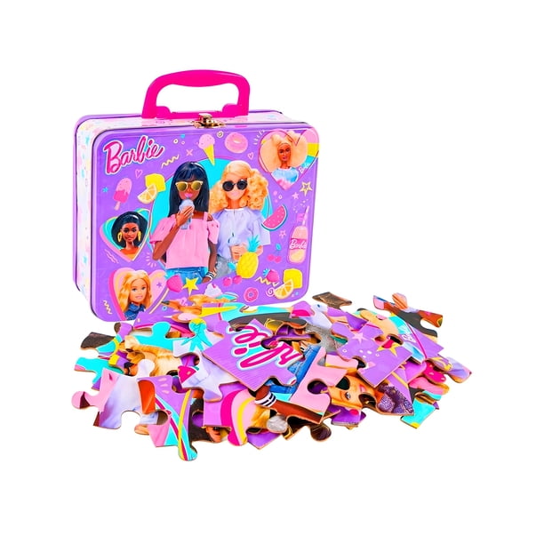 Lonchera Con Rompecabezas De 48 Pzas Barbie