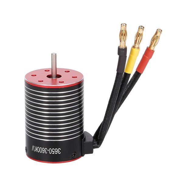 3650 Motor sin escobillas 3600kv 4500kv 5200kv para 1/8 1/10 Rc Car Drift Racing Off-road Monster Short-c