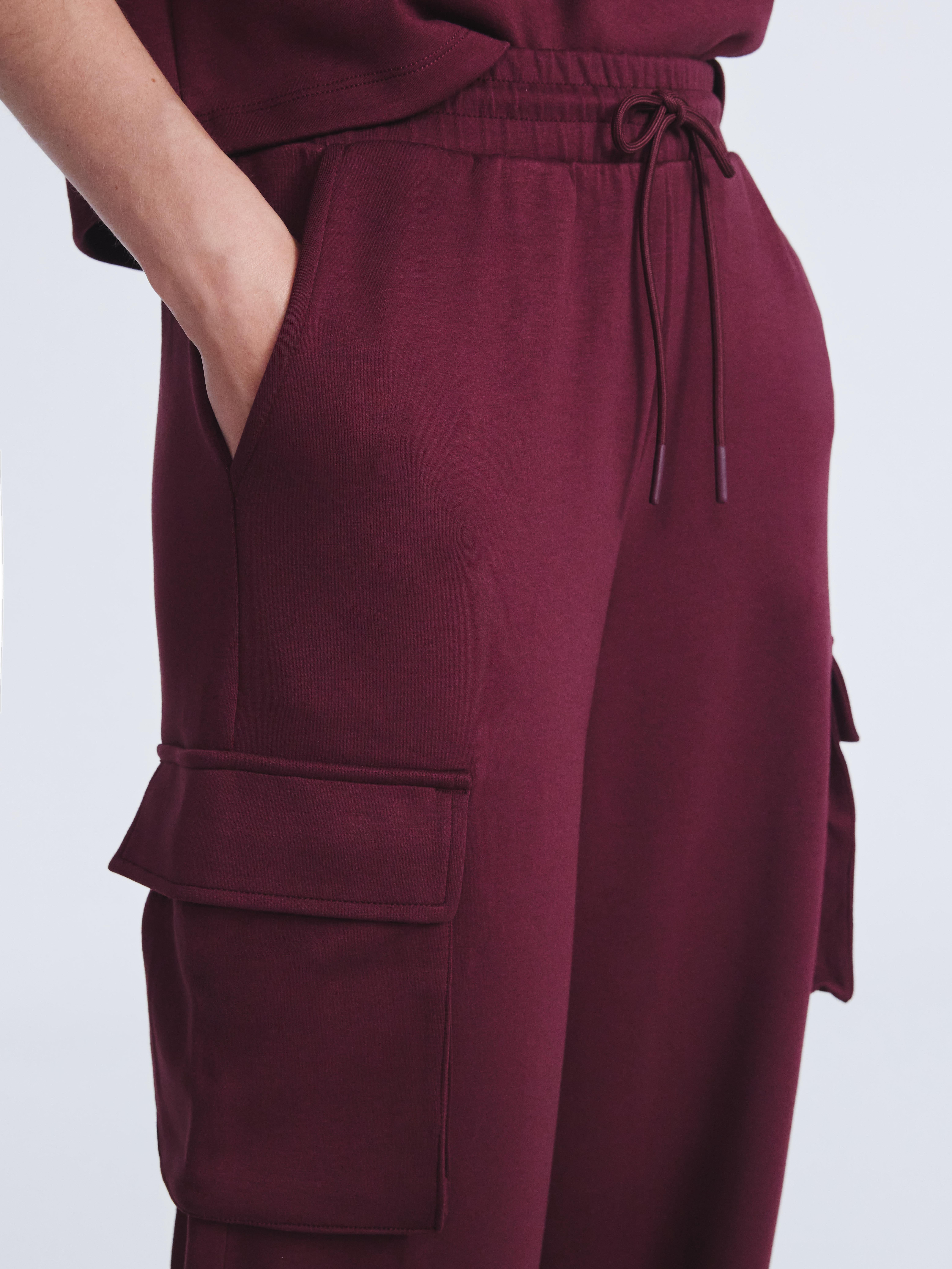 Scoop Women's and Women's Plus New Scubaknit Cargo Pants, Sizes XS-4X
