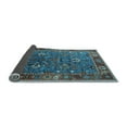 thumbnail image 2 of Ahgly Company Indoor Round Oriental Light Blue Traditional Area Rugs, 8' Round, 2 of 4