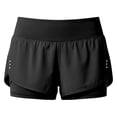 thumbnail image 6 of Kingdiese Women's Workout Shorts For Tennis Gym Running Yoga Breathable Loose Fit Activewear Bottoms Shorts Size M, 6 of 9