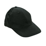 Black Baseball Caps - Party Wear - 12 Pieces