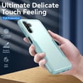 thumbnail image 4 of for Galaxy A13 5G Case, Samsung A13 5G Case with Screen Protector,Full Body Protection Durable Rubber Cover Phone Case for Samsung Galaxy A13 5G,Mint, 4 of 12