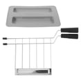 thumbnail image 1 of SHISUYAN 1 set of Breakfast Machine Cover Electric Toaster Silicone Lid Sandwich Clip Sandwich Rack, 1 of 9