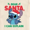 thumbnail image 3 of Lilo & Stitch - Dear Santa I Can Explain - Men's Short Sleeve Graphic T-Shirt, 3 of 5