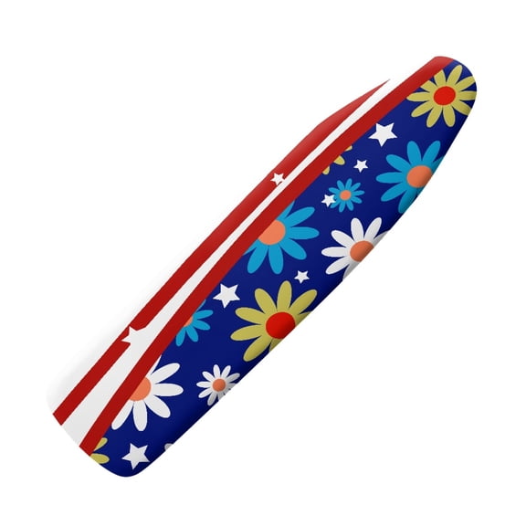 HELLHERO Home Laundry Room Use Iron Board Covers Daisies Ironing Board Covers Dust Covers Suitable for Steam Irons(15" x 54")