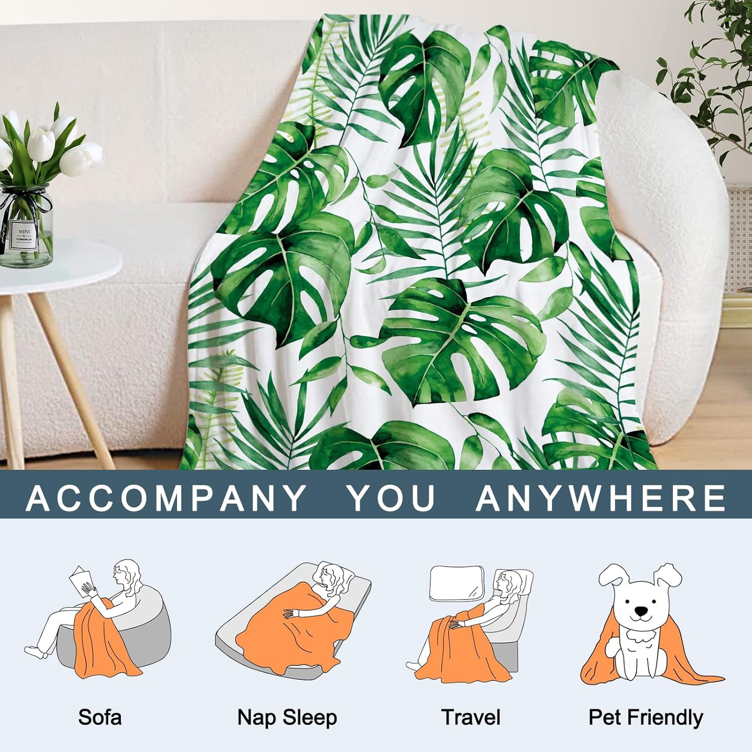 Sunflower Throw Blanket for Baby Small Spring Summer Floral Blanket Toddler Swaddle Crib Blanket Soft Fleece Blankets Gift for Baby Couch Bed Flower Decorative Blanket 30x40