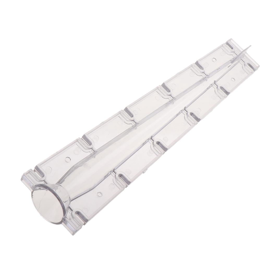 1 Piece Thin Taper Candle for Making Supplies, Great Tools for Handmade , Transparent Candles Making