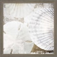 thumbnail image 2 of Great Art Now White Shells by Irena Orlov, 2 Piece Framed Art Set Each 13.5W x 13.5H, 2 of 3