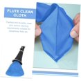 thumbnail image 4 of 2 Pcs Saxophone Cleaning Cloth Kit - Durable Inside Tube Cleaning Cloth, Microfiber Material for Clarinet, Piccolo, Flute - Musical Instrument Accessories, 4 of 7