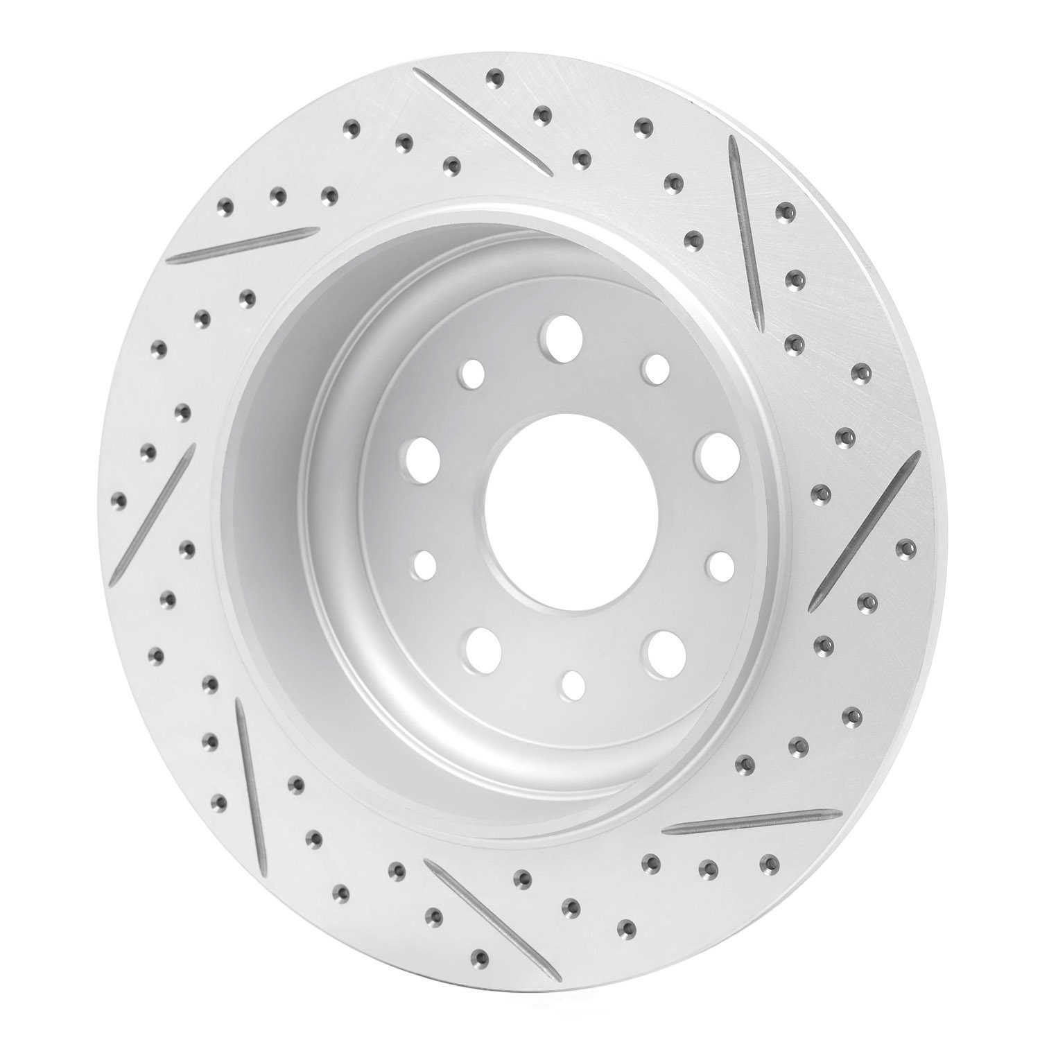 Dynamic Friction Company 830-42041L DFC Geoperformance Rotor - Drilled and Slotted