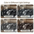 thumbnail image 7 of ODIKA 9'x12' Washable Area Rug Death Academic Moth Witchy Astral Scrollwork Academia Gothic for Master Suite, California King, Under Bed, Non-Shedding, Easy Care, 7 of 7