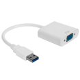 thumbnail image 1 of USB to VGA Converter, 5Gbps HD 1080P Video Adapter with 15Pin Female Port, Multi Display Modes, No External Power, for Monitor Projector Display, 1 of 7