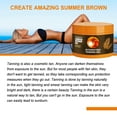 thumbnail image 4 of Gel hidratante bronceador, crema bronceadora de masaje, 150 ml, 4 of 4