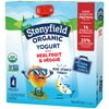 Stonyfield® Organic Kids Pear Spinach Mango Whole Milk Yogurt Pouches, 3.5oz, 4 Ct