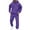 Dark Purple, variant on QHFBli Thermal Men's Hooded Sweatshirt Mens Oversized Hoodie Casual Sportswear 2025 Fall Winter Hop Streetwear Fashion Top Dark Purple XL