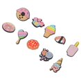 thumbnail image 1 of Dessert Shoe Charm, Exquisite Cute PVC Shoe Charm Waterproof  For Christmas Party, 1 of 8