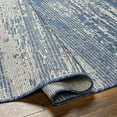 thumbnail image 3 of Mark&Day Outdoor Rugs, 5x7 Ravon Modern Abstract Marble Indoor/Outdoor Navy/Beige Area Rug, Non Shedding Blue Beige Carpet for Patio, Porch, Deck, Bedroom, Living Room or Kitchen (5'3" x 7'), 3 of 4