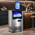 thumbnail image 4 of TITTLA Commercial Ice Maker 88Lbs/24H,Freestanding Built-in Ice Machine with 23 lbs Storage,5x9 Cubed Ice,Stainless Steel, 4 of 9