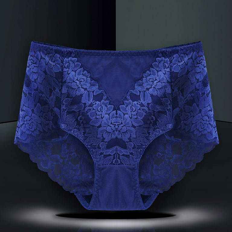 Bkolouuoe Variety Pack Panties for Women Women's Mid High Waist Lace Panties  Seamless Brief Briefs Underwear for Teens 