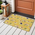 thumbnail image 4 of Rectangle Area Rugs 2 x 3 Ft, Yellow Camels Non-Slip Residential Carpet, Modern Watercolor Cute Funny Animals Indoor Crawling Mats Runner Rugs for Living Room/Dining Room/Bedroom, 4 of 8