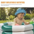 thumbnail image 4 of Inflatable Small Swimming Pool Household Tiny Pool Thickened Bath Pool Party Supply, 4 of 8