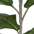 thumbnail image 6 of Vickerman 7' Artificial Green Potted Fiddle Tree., 6 of 9