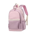 thumbnail image 2 of Mochila para la escuela de moda con asa , mochila con correa ajustable para viaje violeta rosa, 2 of 8