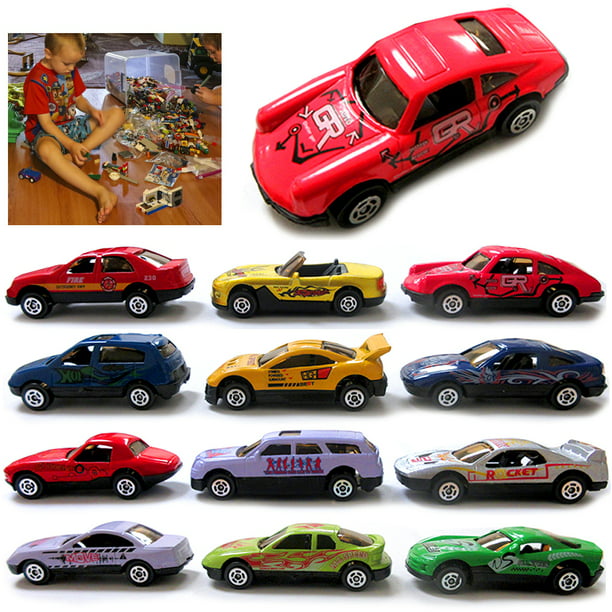 12pc Toy Cars Top Diecast Metal Model Vehicle Collectible Assorted Boy Kid - Walmart.com