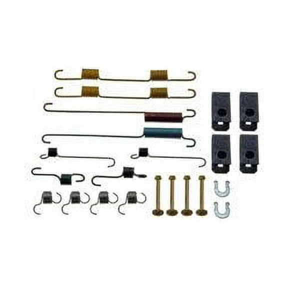 Rear Drum Brake Hardware Kit - Compatible with 1982 - 1983, 2006 - 2011, 2013 - 2015 Honda Civic 2007 2008 2009 2010 2014