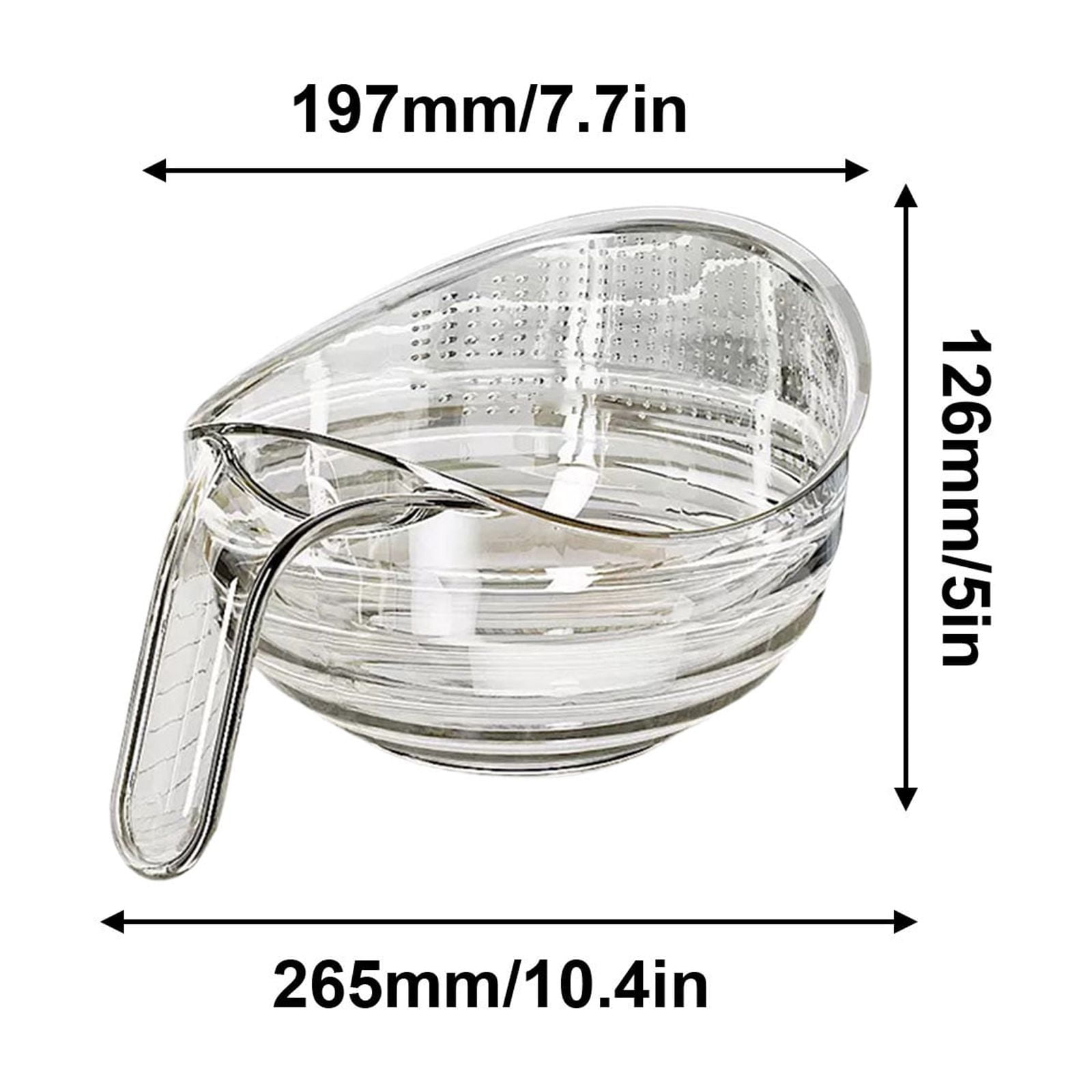 Kitchen Colanders Strainer Bowl with Handle