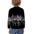 thumbnail image 3 of Music Gorillaz Hoodie for Kids 3D Printed Pullover Sweatshirts Sweater Round Neck Pullover Clothing For Children Boys Girls, 3 of 4