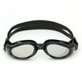 thumbnail image 2 of Aqua Sphere Kaiman Silver Titanium Mirror Swim Goggles, Black, 197380, 2 of 6