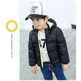 thumbnail image 2 of Kiapeise Winter Infant Kids Baby Girls Boys Down Parkas Coat 3D Ears Hooded Long Sleeve Zipper Solid Warm Outfits, 2 of 5