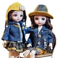 thumbnail image 3 of Girl Simulation 12 Constellation Dolls Gift Box Joints Movable Princess Dress Up Large Doll Toy, 3 of 7