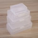 thumbnail image 2 of Jewelry Storage Box Mini Transparent Plastic Case Container Square Rectangle Packaging Box For Jewellry Beads Small Items, 2 of 5
