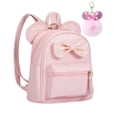 thumbnail image 1 of Mochila Sunwell Fashion con forma de lazo con lentejuelas y orejas de ratón para niños pequeños, 1 of 6