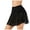 Black, variant on Women High Waisted Swim Shorts Lace Crochet Swim Skirt Summer Breathable Lightweight Beach Swimdress
