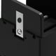 thumbnail image 4 of 2 elevadores de cama de ancho ajustable para muebles con pie de soporte de abrazadera de tornillo. Negro, 4 of 4