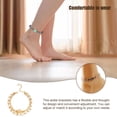 thumbnail image 3 of Dalazy Bracelet Inaltérable Durable Confortable Chaînes Cheville Chic Exquis pour Décoration de Robe Pieds Type 3, 3 of 4